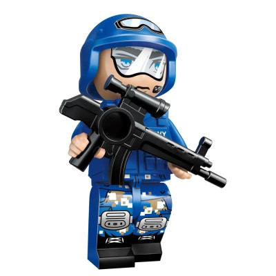 QMAN - 22016 Bộ xếp hình Chuỗi nhiệm vụ sấm sét 1 Hộp ngẫu nhiên 