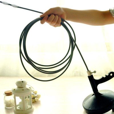 Dụng Cụ Thông Cống Có Quai Cầm Dây Dài 4M Tiện Dụng