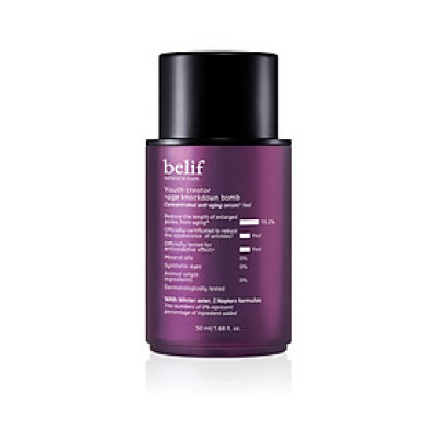 Tinh chất serum chống nhăn ngăn lão hóa toàn diện Belif Age Knockdown Bomb 50ml