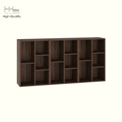 HAPPY FURNITURE , COMBO 3 kệ sách 5 ngăn - CATY , KSA_091, 156cm x 28cm x 77cm DxRxC