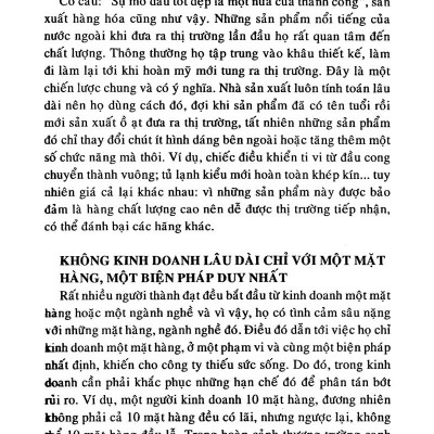 100 Điều Nên Làm, Nên Tránh Trong Kinh Doanh (Tái Bản 2019)