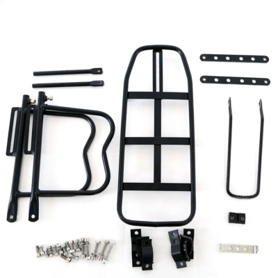 Baga sau xe đạp MTB đa năng BG-102, điều chỉnh được giá đỡ hàng phía sau hành lý cho xe đạp MTB 20-29 inch, chất liệu thép, tải trọng 25kg - Mai Lee