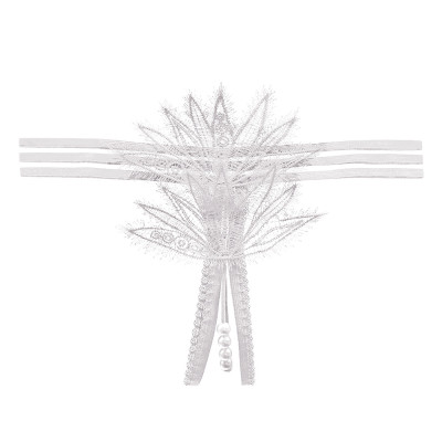 Quần lót nữ sexy hình lá kim có hạt massage