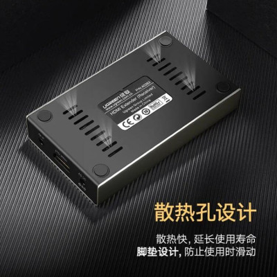 Ugreen UG40280MM116TK 120M Màu Vàng Bộ phát HDMI qua cáp Lan Cat 5E + 6 - HÀNG CHÍNH HÃNG