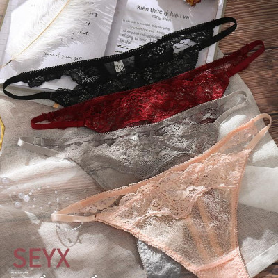 Quần lót nữ lọt khe ren 2 dây Pinot 5057 – Siêu mảnh, quyến rũ tối đa