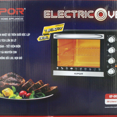 Lò Nướng Điện Kipor KP-0V5438 (38 lít) - Chính Hãng