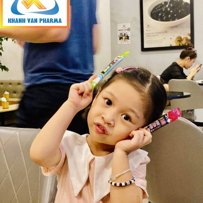 Nước Hồng Sâm Nhung Hươu Hàn Quốc Trẻ Em - MYEONG KI SAM - Hàng nội địa Hàn Quốc - nhập khẩu chính ngạch - Hộp 300g (10g x 30 gói) - Vị sữa chua, bổ sung thêm vitamin, khoáng chất