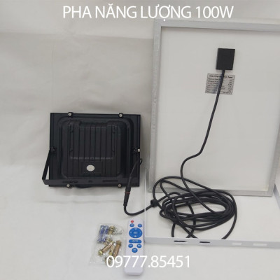Đèn led pha năng lượng mặt trời 50W 100w 200w 300w 400W