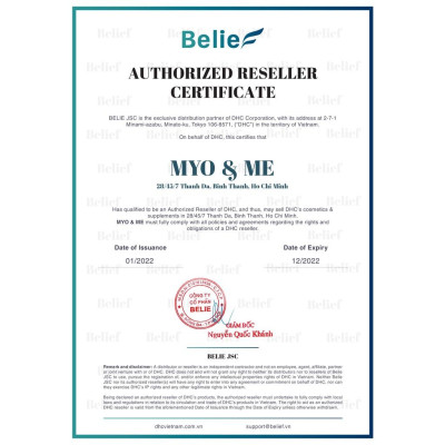 Viên uống bổ sung Kẽm DHC Nhật Bản Túi 15/30 ngày