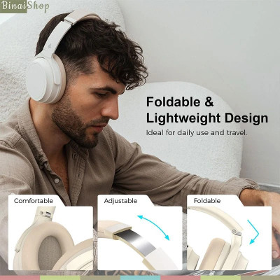 Edifier WH700NB - Tai Nghe Over-Ear Bluetooth V5.3, ANC, Wireless, Màng Loa 40mm , Kết Nối Thiết Bị Kép, Sử Dụng 68 Giờ - Hàng chính hãng