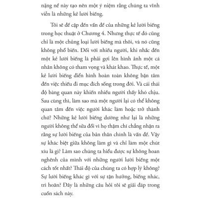 Triết Lí Của Người Lười Biếng