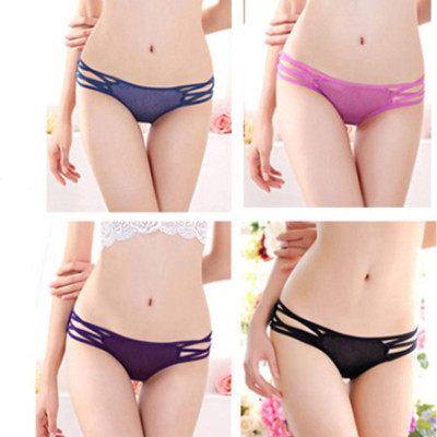 Quần lót nữ gợi cảm dây 2 bên - Màu tím than
