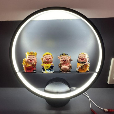 Đèn gắn tường JONKIN 4 thầy trò tây du ký trang trí nội thất độc đáo - 3 chế độ ánh sáng.