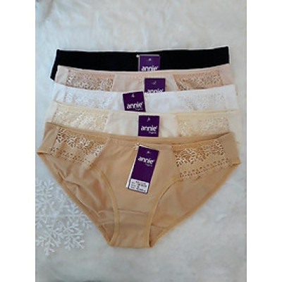 QE 8119.Quần lót phối ren hông điệu đà annie QE 8119 được thiết kế với kiểu dáng thời trang, cuốn hút, form ôm vừa vặn kết hợp c
