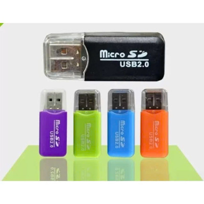 Đầu đọc thẻ nhớ điện thoại Micro SD, mini SD,MMC, Plus, SDHC, RS-MMC - Hàng Nhập Khẩu - Giao Màu Ngẫu Nhiên