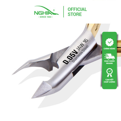 Kềm Cắt Da Thép Không Gỉ Kềm Nghĩa D-05V(16)