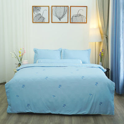 Chăn bốn mùa Hàn Quốc K-Bedding by Everon MicroTencel Xanh Nhạt KMTS107 200*220cm