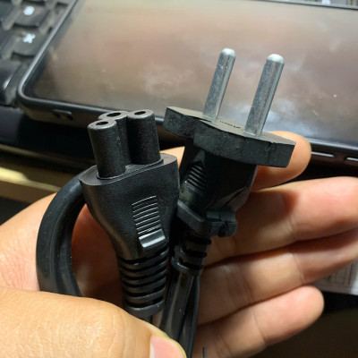 Dây nguồn adapter laptop cắm vào sạc latop chiều dài 1.5m - Hàng nhập khẩu