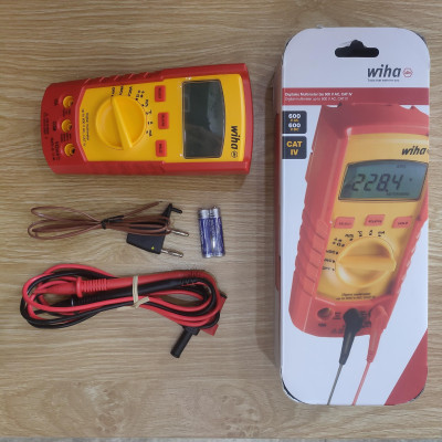 Đồng hồ vạn năng kỹ thuật số Wiha 45218