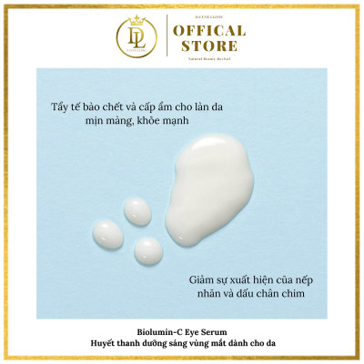 [HCM] Tinh chất dưỡng sáng vùng mắt Dermalogica Biolumin C Eye Serum 15ml dành cho mọi loại da
