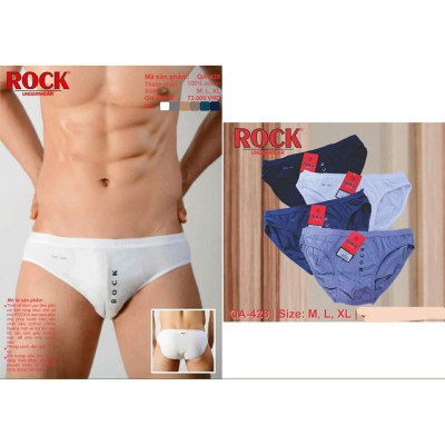 QA-428. Quần lót nam cao cấp ROCK QA-428 kiểu dáng Briefs phong cách thiết kế hoàn hảo dành cho mọi quý ông.