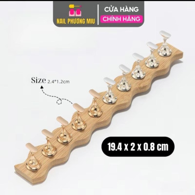 Đế Móng Mẫu Cán Gỗ Làm Nail Giá Đỡ Móng Tay, Dụng Cụ Làm Nailbox, Nam Châm Lực Hút Mạnh, Chân Đế Gỗ Trưng Bày Móng Phiên Bản Mới Kitchen cây mắt mèo