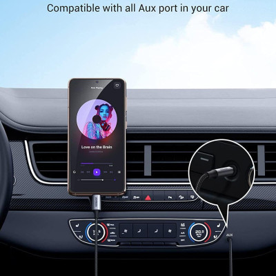 Ugreen UG20192CM450TK 1M Màu Đen Cáp chuyển USB-C sang 3.5mm Dương - HÀNG CHÍNH HÃNG