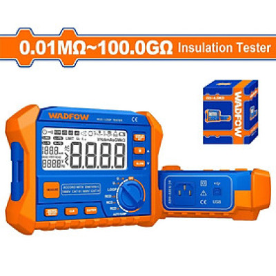THIẾT BỊ KIỂM TRA DÒNG RÒ RCD/LOOP VÀ ĐO ĐIỆN TRỞ NỐI ĐẤT WADFOW - HÀNG CHÍNH HÃNG