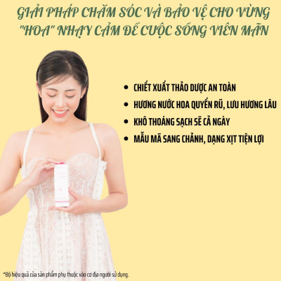 Xịt Phụ Khoa THOUSAND LOVE 100ml, Ngăn Ngừa Viêm Νhiễm, Dưỡng Ẩm Ѕe Κhít, Khử Mùi Hôi