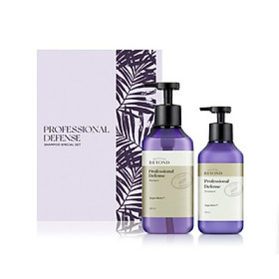 Bộ chăm sóc tóc giảm hư tổn Beyond Professional Defense Shampoo Special Set 800ml