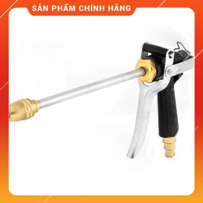 Bộ dây vòi xịt nước ️ , tăng áp 3 lần, loại 7m, 10m 206318 đầu đồng, cút đồng, + túi đựng bút