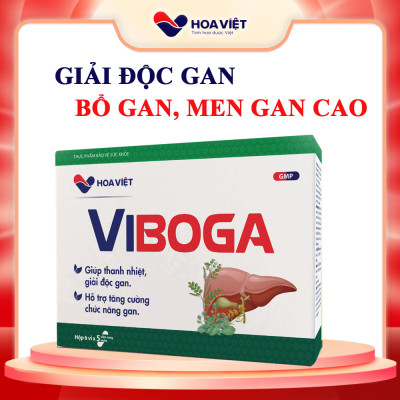 Giảm men gan, bổ gan Viboga Hoa Việt 30 viên