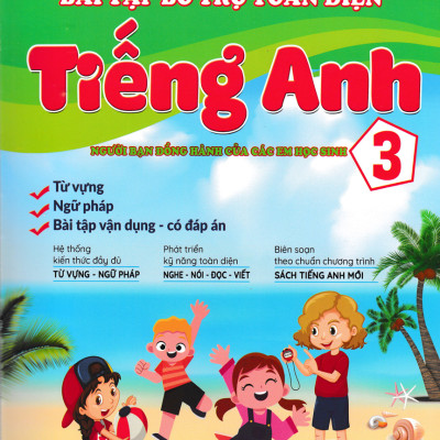 Combo Bài Tập Bổ Trợ Toàn Diện Tiếng Anh + Luyện Viết Và Học Từ Vựng Tiếng Anh Lớp 3 - Notebook (Bộ 2 Cuốn) - ABB