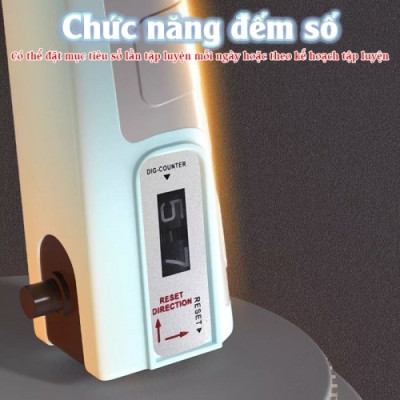Kìm tập cơ tay chữ A có đếm số Nikio NK-17C - Điều chỉnh lực từ 5kg đến 60kg