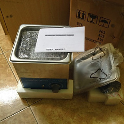 Bể rửa siêu âm GTsonic 1,3 lit– thiết bị làm sạch chuyên nghiệp, loại bỏ dầu mỡ và bụi bẩn nhanh chóng, ứng dụng rộng rãi từ trang sức đến dụng cụ công nghiệp