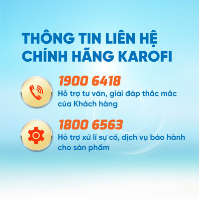 Máy lọc nước nóng lạnh Karofi KAD-N91 10 lõi Smax hàng chính hãng