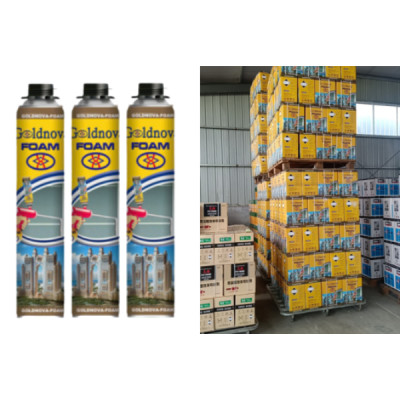 Keo Bọt (FOAM) Goldnova- 3 Hộp; Hộp =12 Lon/750ml