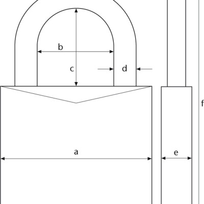 Khóa Titalium 80TI Series ABUS (50mm)