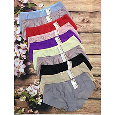 Combo 5 Quần Lót Nữ Lụa Trơn Tàng Hình Mara 699 – Mềm Mại, Không Viền, Siêu Mịn