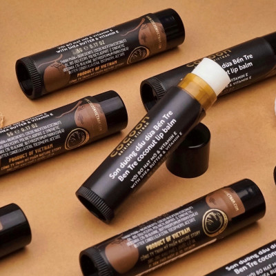 Combo Tinh chất bí đao sạch mụn cocoon 70ml + Son dưỡng dầu dừa Bến Tre cocoon 5g