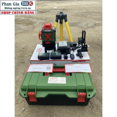 [chính hãƞg] Máy Cân Mực Laser Akuza 16 Tia Xanh - Máy Cân Mực, Bắn Cốt, Đánh Thăng Bằng Laze