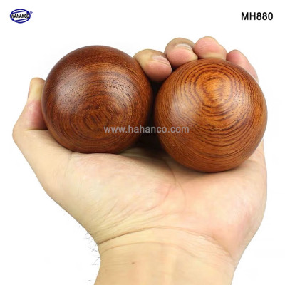 Combo 2 quả bi lăn tay gỗ hương để mộc (Đủ size) Mát xa giúp dẻo tay, chống mỏi toàn diện