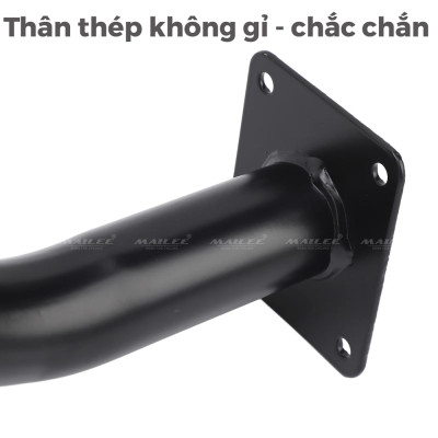Khung Treo Tường Xe Đạp Cong HS-006 Địa Hình Đường Trường Giá Đỗ Sửa Chữa Phụ Kiện, Thép Không Gỉ Tiết Kiệm Không Gian, chịu tải 30 kg, Khóa chốt nhanh tiện lợi, cần xoay ngang trái phải 180 độ, phù hợp nhiều loại xe - Mai Lee
