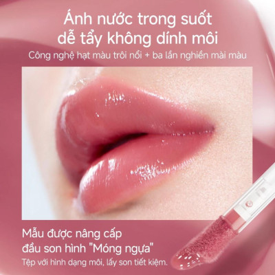 Son dưỡng môi Carslan dạng tint dưỡng ẩm giảm thâm môi mờ nếp nhăn môi 4.5g