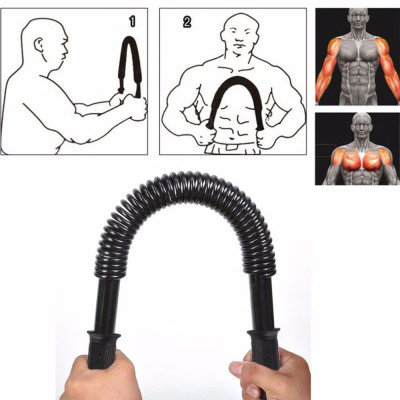 Gậy Bẻ Lò Xo Ti Tan Lực Bẻ Từ 20KG Tập Tay,Vai,Xô,Ngực Body Tại Nhà