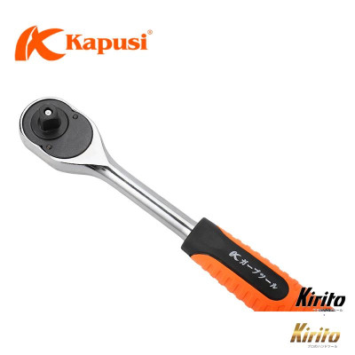 Cần siết lực tự động hai chiều 1/2 inch Kapusi, tay khẩu vặn nhanh 1/2 250mm k7865