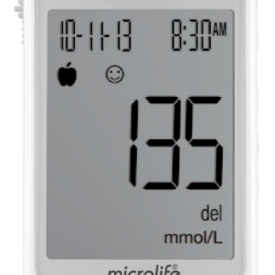 Trọn bộ máy đo đường huyết Microlife Diarite BGT gồm máy và 50 que test