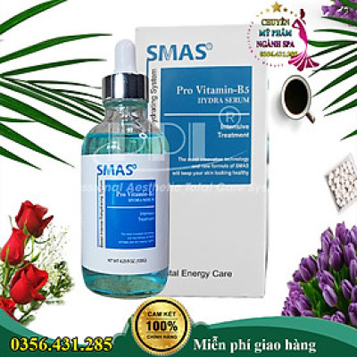 Tinh Chất Phục Hồi Và Cấp Ẩm Smas Pro Vitamin B5 Hydra Serum 120ml
