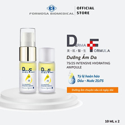 Tinh Chất Dưỡng Ẩm Derma Formula 75/25 Intensive Hydrating Ampoule 10mlx2pcs