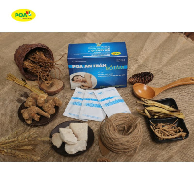 An Thần Bổ Tâm PQA Thành Phần Từ Thiên Nhiên Hỗ Trợ Người Mất Ngủ, Ngủ Không Sâu Giấc Hộp 25 Gói